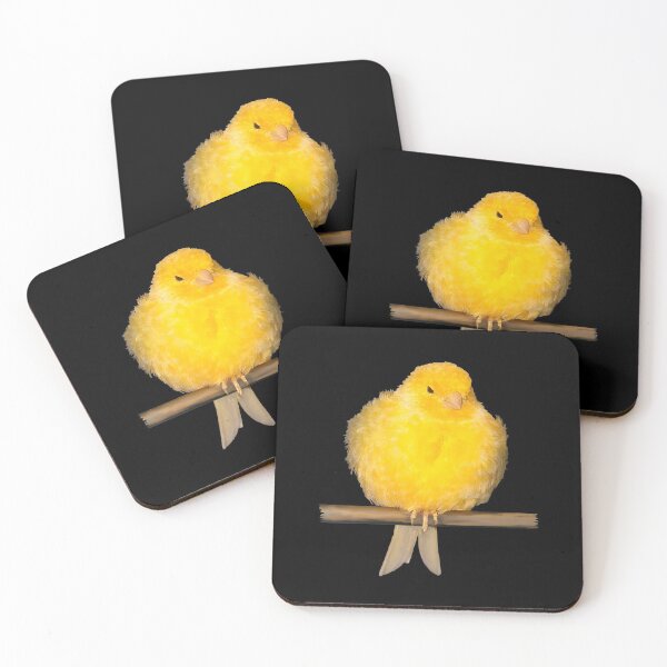 Item preview, cute canary with yellow feathers designed and sold by Denis Rösler.
