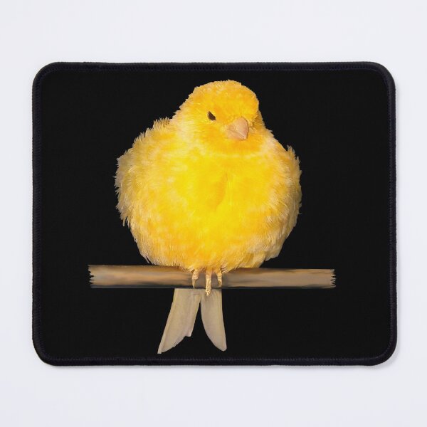 Item preview, cute canary with yellow feathers designed and sold by Denis Rösler.