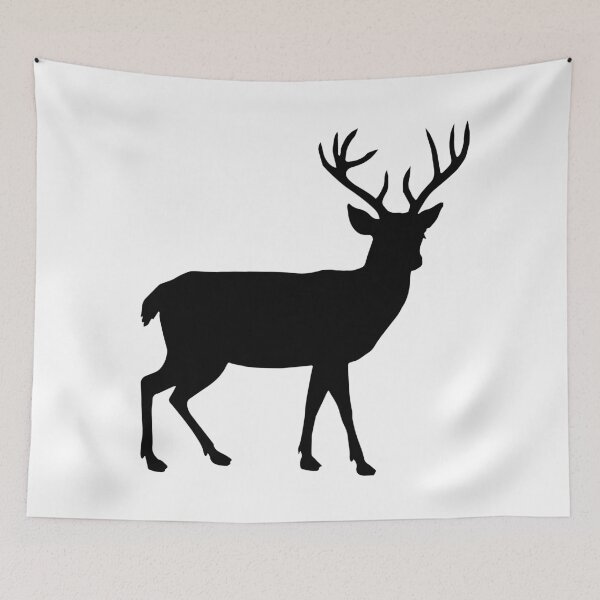 Item preview, Bull Elk Silhouette designed and sold by FANDOXX.