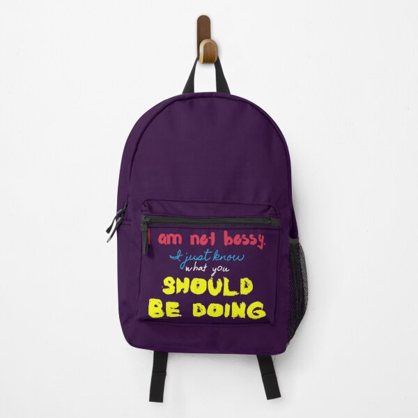 Item preview, I Am Not Bossy I Just Know What You Should Be Doing Purple - Funny designed and sold by Programmer's Life and Humor.