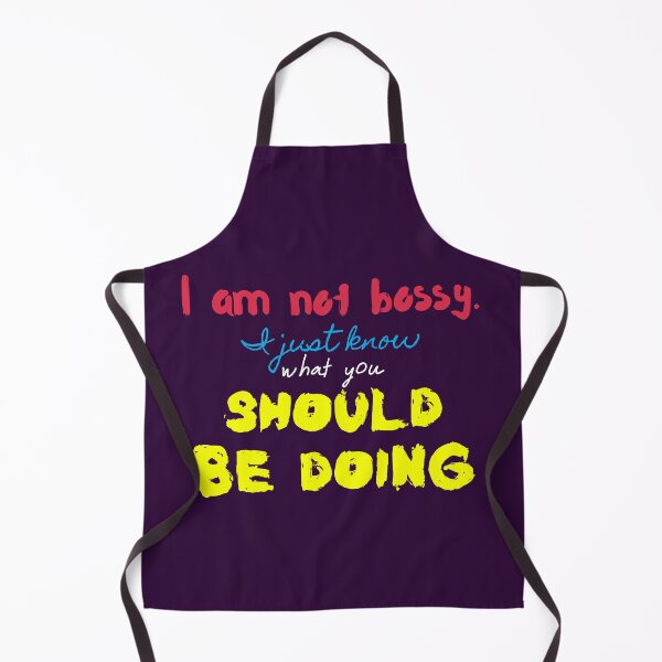 Item preview, I Am Not Bossy I Just Know What You Should Be Doing Purple - Funny designed and sold by Programmer's Life and Humor.
