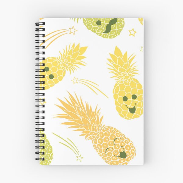 Item preview, Fun pineapple faces seamless designed and sold by Gurshnet68.