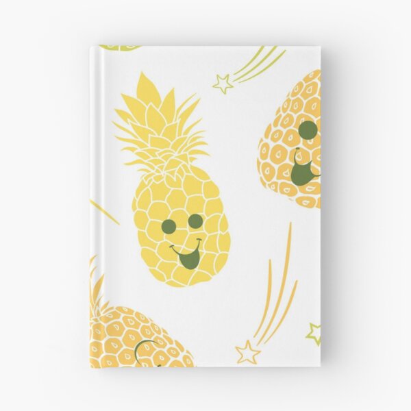 Item preview, Fun pineapple faces seamless designed and sold by Gurshnet68.