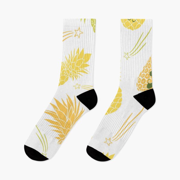 Item preview, Fun pineapple faces seamless designed and sold by Gurshnet68.