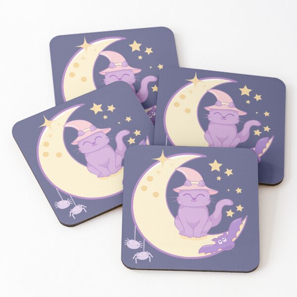 Item preview, Kitty on the moon designed and sold by Preslava Genova.