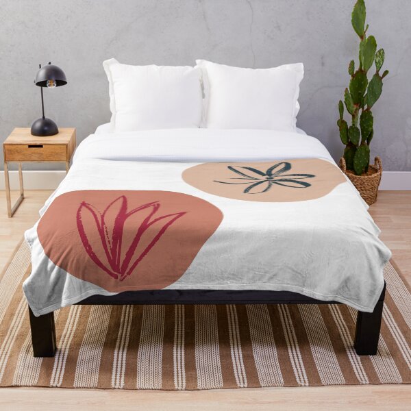 Item preview, Flower and Leaves in abstract shapes designed and sold by allyzza.