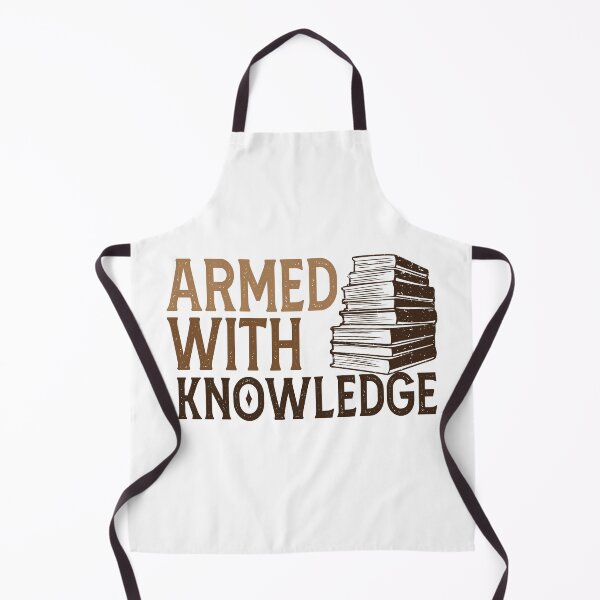 Item preview, Armed With Knowledge, knowledge is power Vintage designed and sold by HStudioPrints.