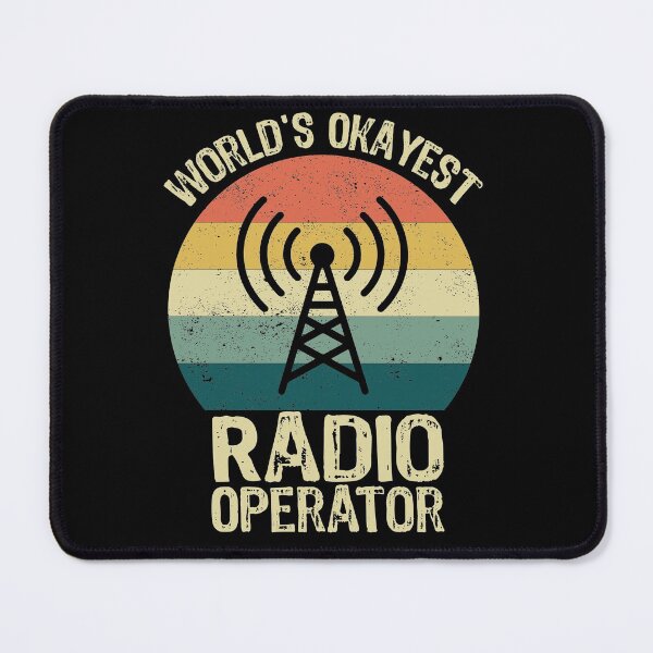 Item preview, World's Okayest Radio Operator designed and sold by meedTee.