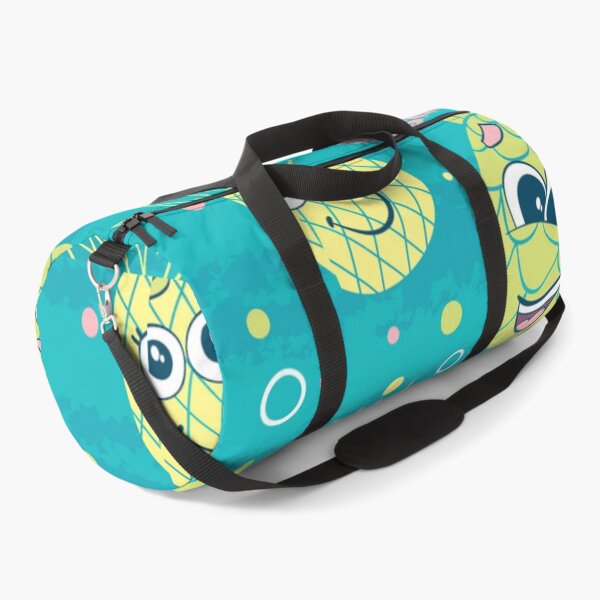 Item preview, Fun pineapple faces seamless designed and sold by Gurshnet68.