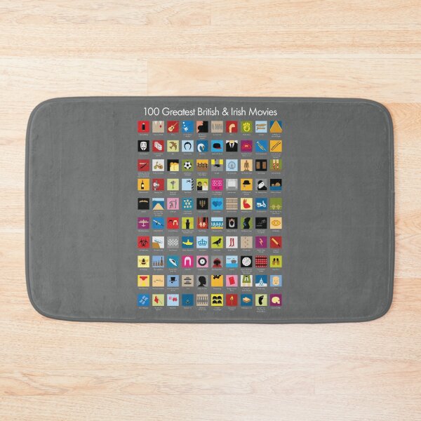 Item preview, 100 Greatest British & Irish Movies Minimalist designed and sold by CharlestonRat.