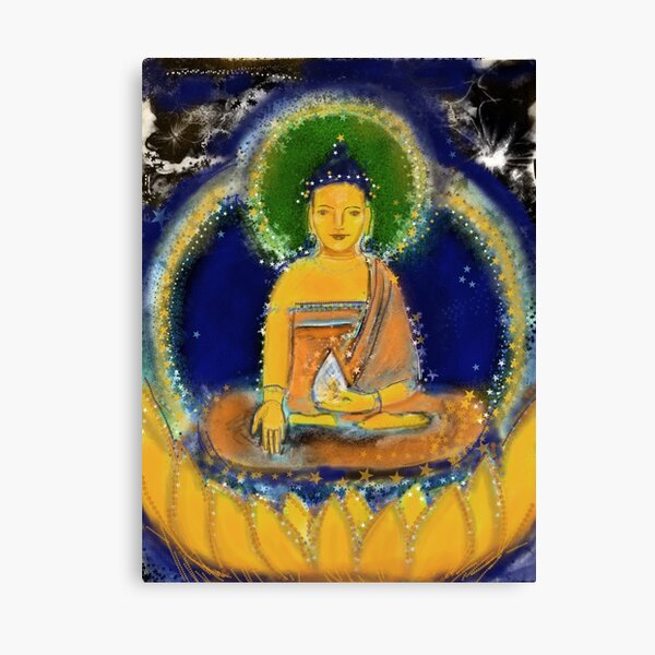 Item preview, Ratnasambhava - yellow Buddha of the south designed and sold by Visuddhi.