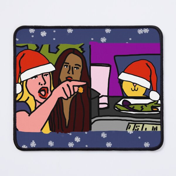 Item preview, MERRY CHRISTMAS from the Yelling Woman and Yellow Cat designed and sold by ellenhenry.