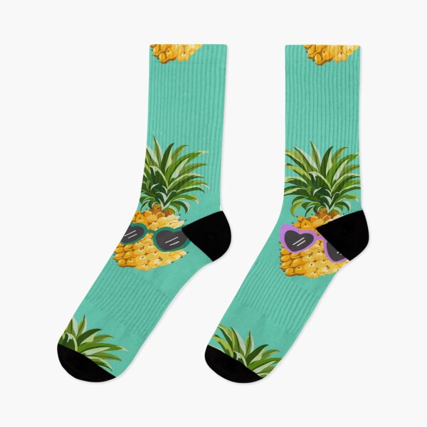 Item preview, Fun pineapple faces seamless designed and sold by Gurshnet68.