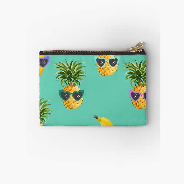 Item preview, Fun pineapple faces seamless designed and sold by Gurshnet68.