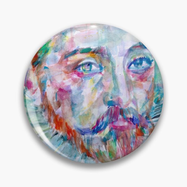 Item preview, MICHEL DE MONTAIGNE watercolor portrait designed and sold by lautir.