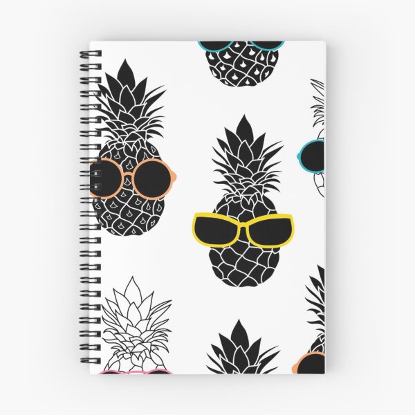 Item preview, Fun pineapple faces seamless designed and sold by Gurshnet68.