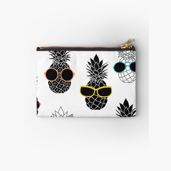 Item preview, Fun pineapple faces seamless designed and sold by Gurshnet68.