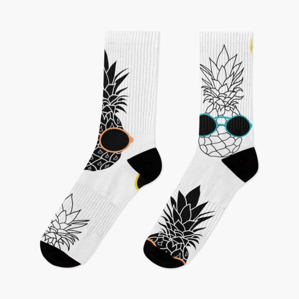 Item preview, Fun pineapple faces seamless designed and sold by Gurshnet68.