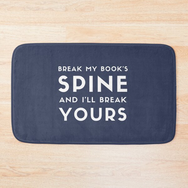 Item preview, Break My Book's Spine and I'll Break Yours  designed and sold by Rislam.