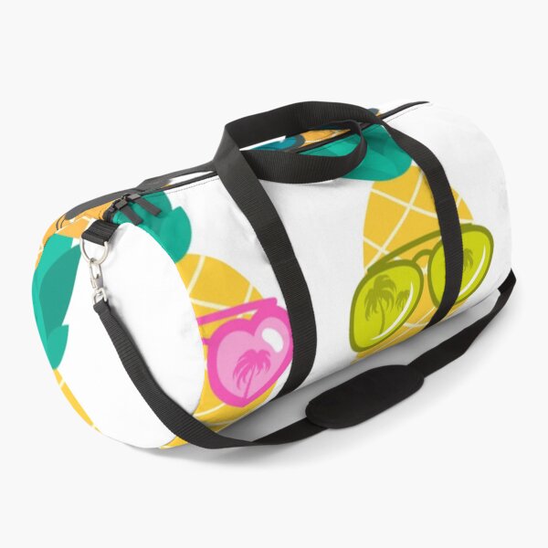Item preview, Fun pineapple faces seamless designed and sold by Gurshnet68.