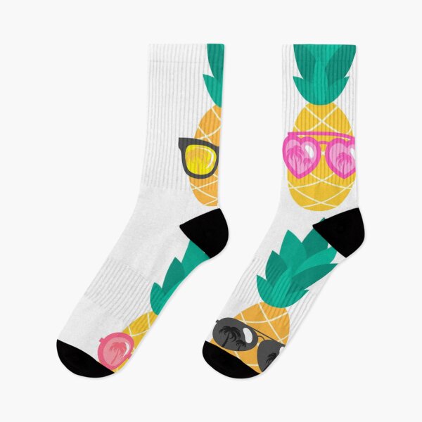 Item preview, Fun pineapple faces seamless designed and sold by Gurshnet68.