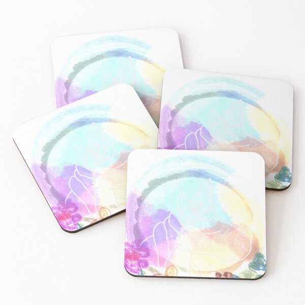 Item preview, Unikorn rainbow watercolor designed and sold by HAIFAHARIS.