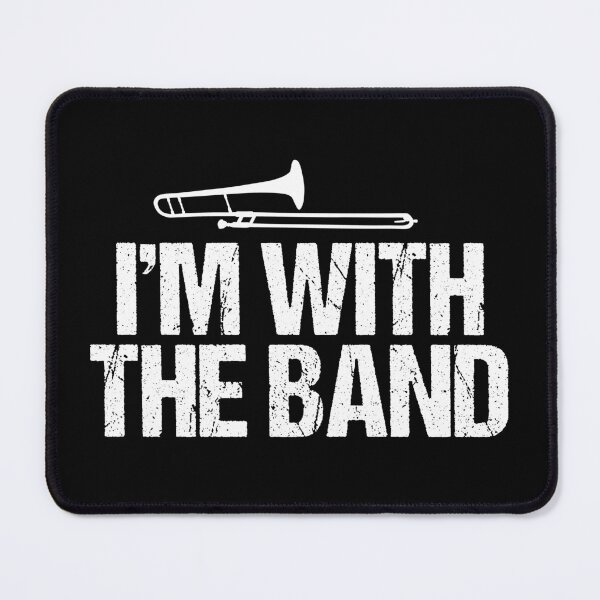 Item preview, Funny Trombone Player - I'm With The Band designed and sold by Epic Love Designs.