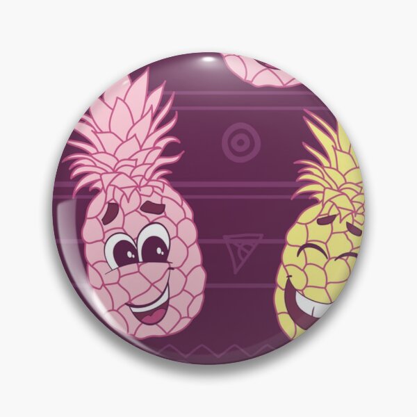 Item preview, Fun pineapple faces seamless designed and sold by Gurshnet68.