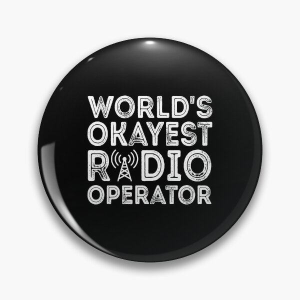 Item preview, World's Okayest Radio Operator  designed and sold by meedTee.