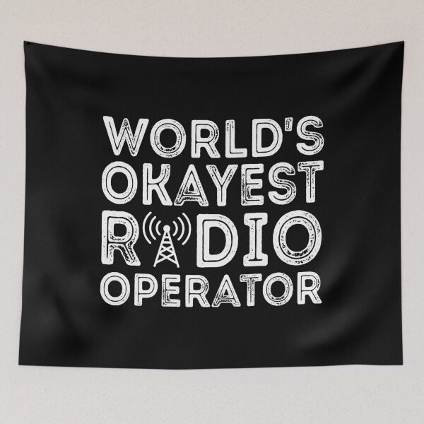 Item preview, World's Okayest Radio Operator  designed and sold by meedTee.