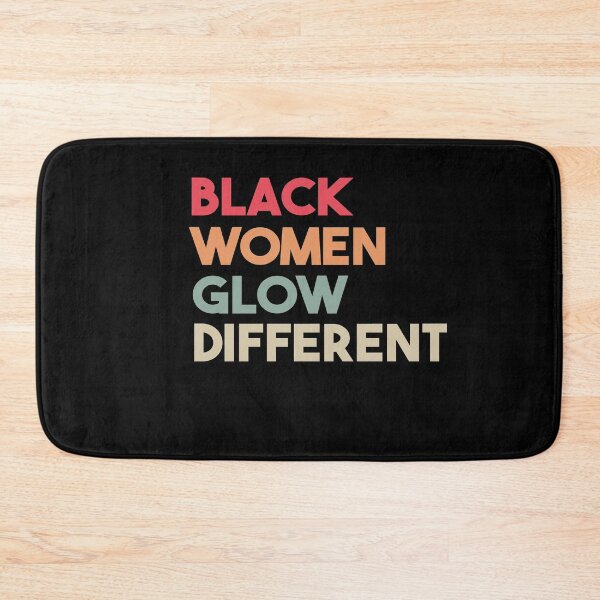 Item preview, Black Women Glow Differently designed and sold by Heddar Badreddine.