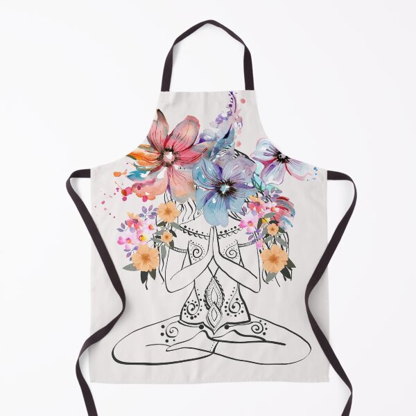 Item preview, Namaste and flowers designed and sold by PatiMN.