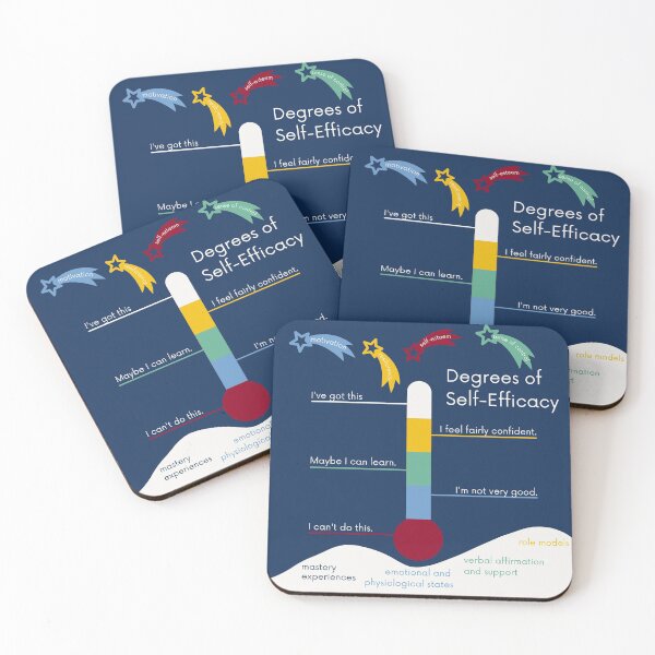 Item preview, Degrees of Self-Efficacy designed and sold by Grace Huntley.