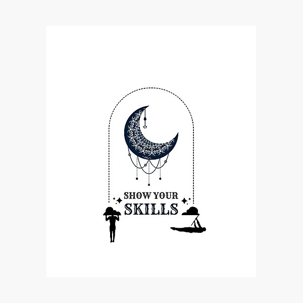 Item preview, Show your skills! designed and sold by CaliProducts.