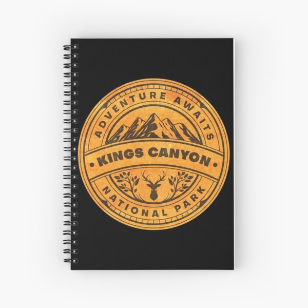 Kings Canyon National Park Adventure Awaits Spiral Notebook