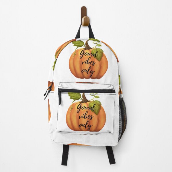 Item preview, Calabaza de otoño y cita divertida: «Solo vibraciones de calabaza» - Halloween designed and sold by fowons.