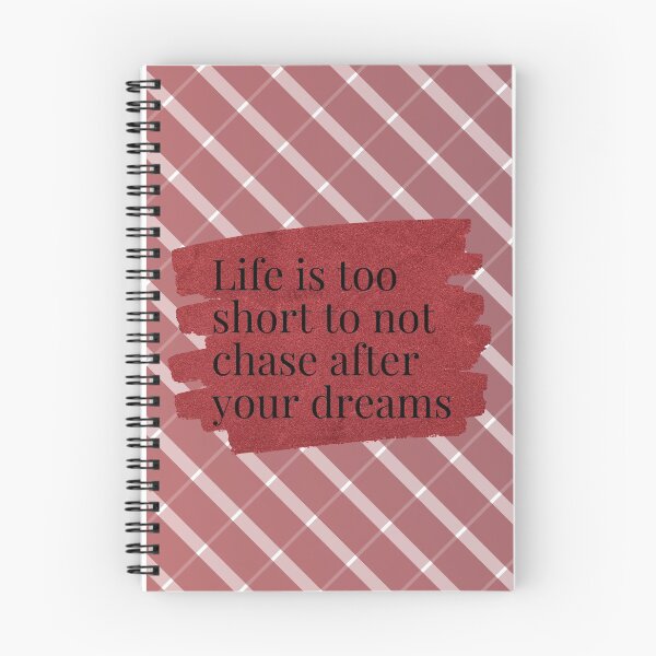 Item preview, Life is too short to not chase after your dreams designed and sold by QuoteBoxx.