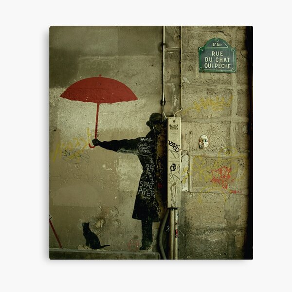 Rue du Chat Qui Peche II Canvas Print