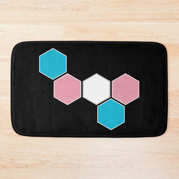 Item preview, Transgender Pride Honeycomb Design designed and sold by iscaStudioArt.