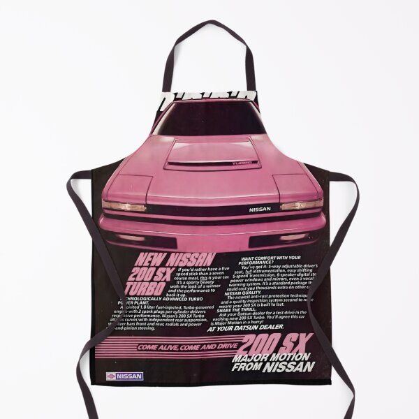 Item preview, Pink Nissan 200sx Vintage Ad - designed and sold by bahwaseba.