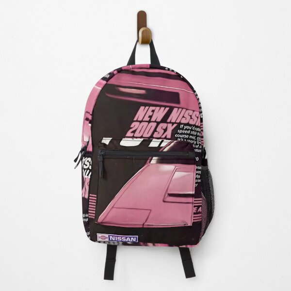 Item preview, Pink Nissan 200sx Vintage Ad - designed and sold by bahwaseba.