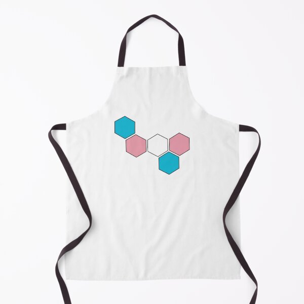 Item preview, Transgender Pride Honeycomb Graphic designed and sold by iscaStudioArt.