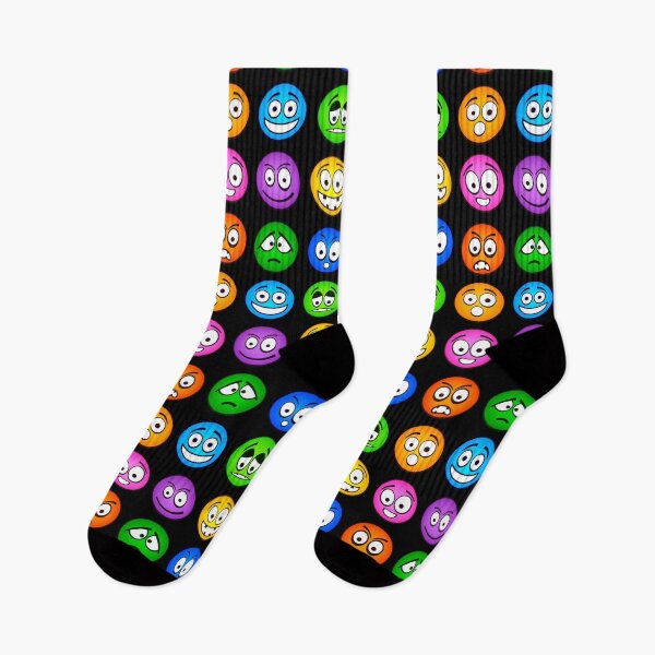 Item preview, Colorful cartoon emoticons seamless pattern for Men's & Women's Fashion designed and sold by TeeFashionShop.