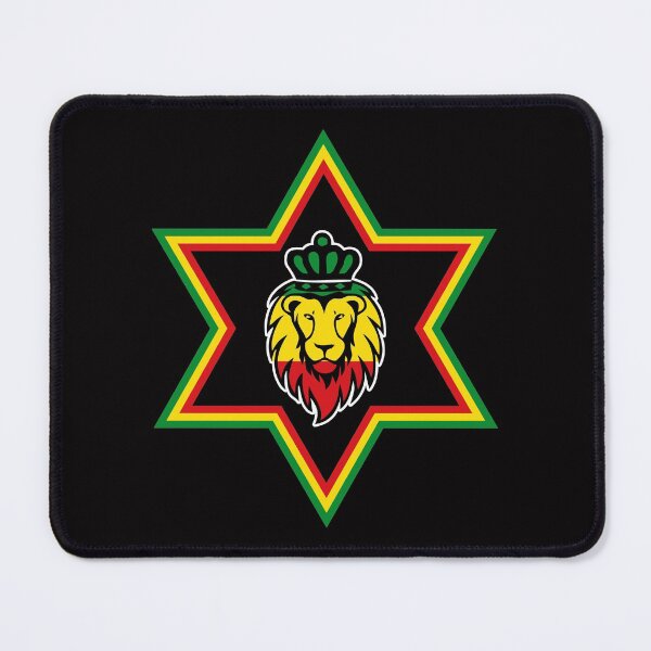 Item preview, Rasta Lion Of Judah Star Of David designed and sold by designandclouds.