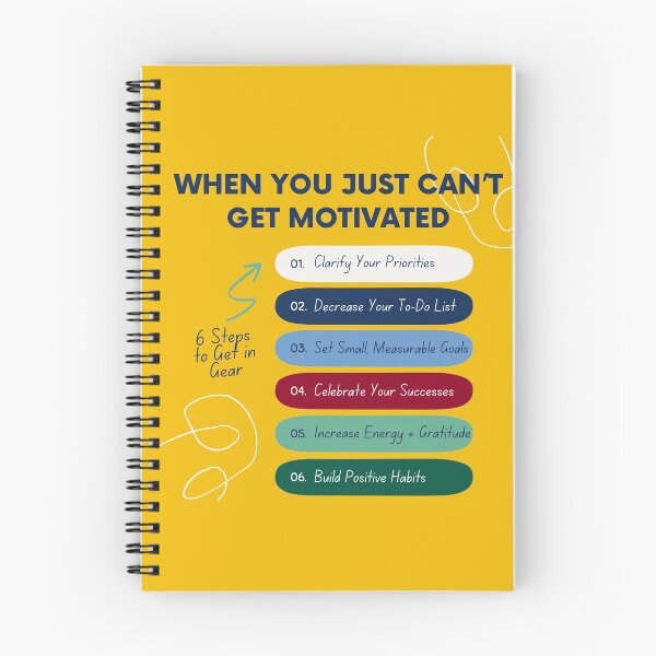 Item preview, Get Motivated designed and sold by Grace Huntley.