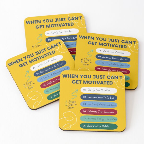 Item preview, Get Motivated designed and sold by Grace Huntley.