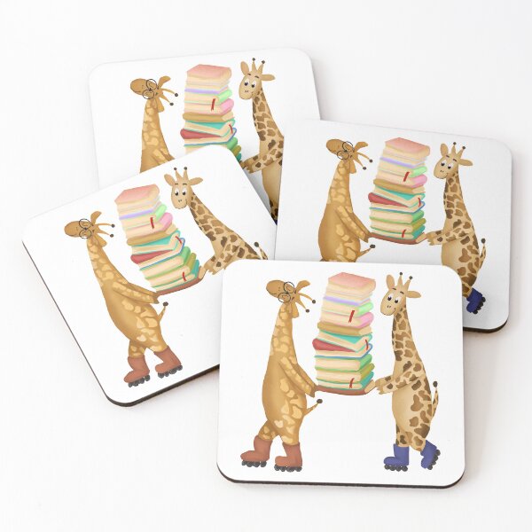 Item preview, Giraffes Librarians Humorous Gift Idea for a book lover designed and sold by MemWear.