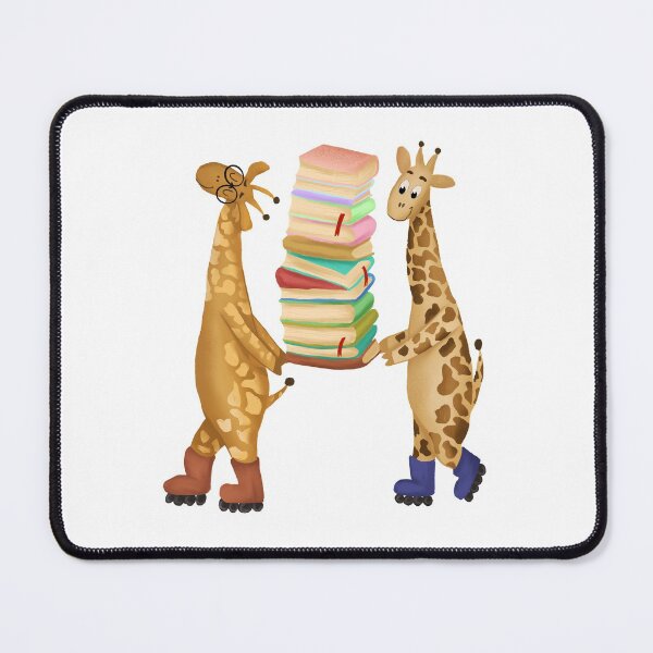 Item preview, Giraffes Librarians Humorous Gift Idea for a book lover designed and sold by MemWear.