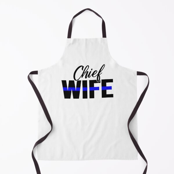 Item preview, Thin Blue Line Police Chief Wife designed and sold by Sheepherder120.