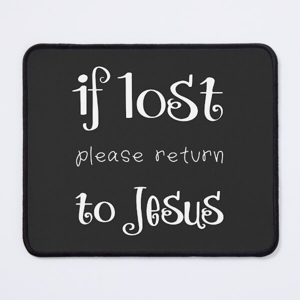 Item preview, Christian Design - If Lost Please Return to Jesus designed and sold by simplydesignart.